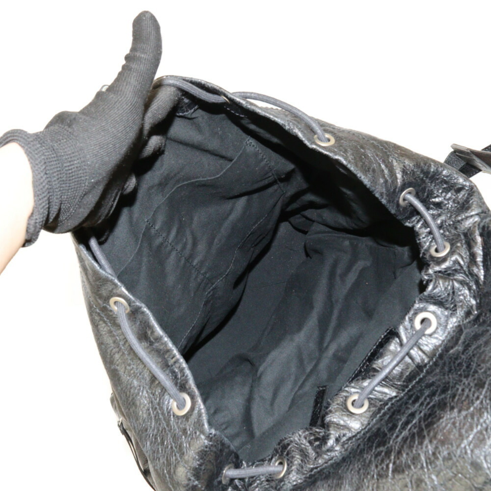 Balenciaga Backpack Leather Black - Picture 7 of 7